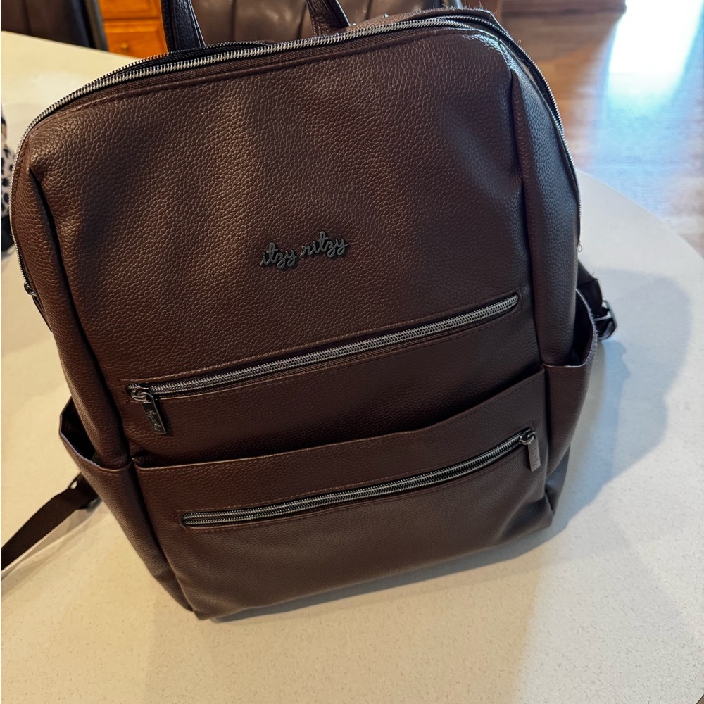 Itzy Ritzy Dark Brown Backpack